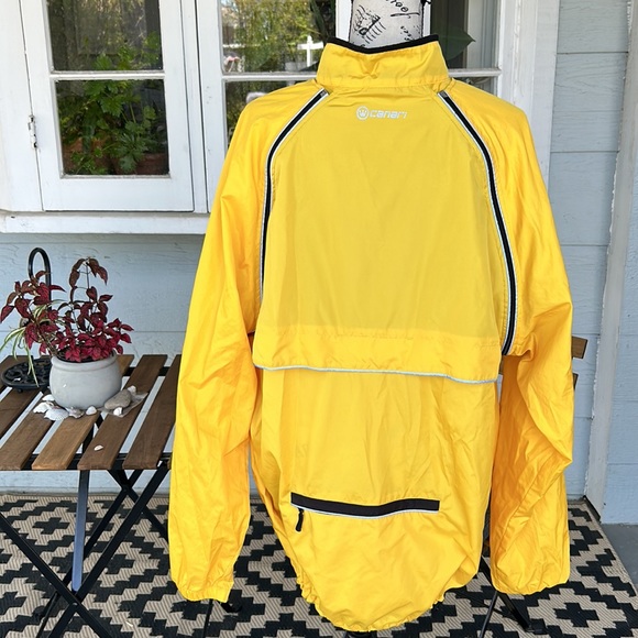 Canari San Diego Cyclist Jacket in Canary Yellow - Picture 3 of 7